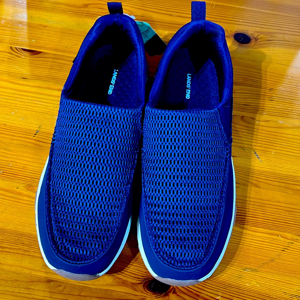 Lands End Men’s Quick Dry Slip On Shoes